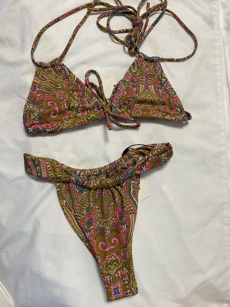 Montce Ali Paisley Bikini Top